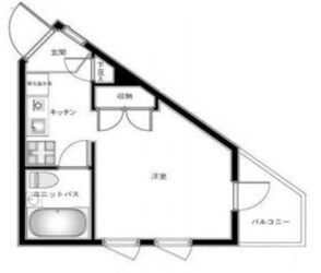 オークハウス北千束の物件間取画像